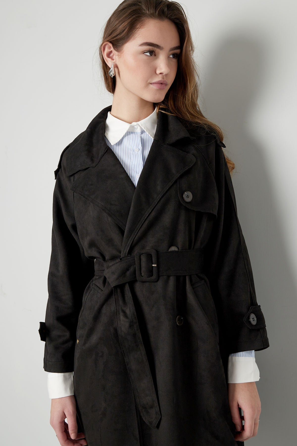 Louise Boutique - Trench en daim