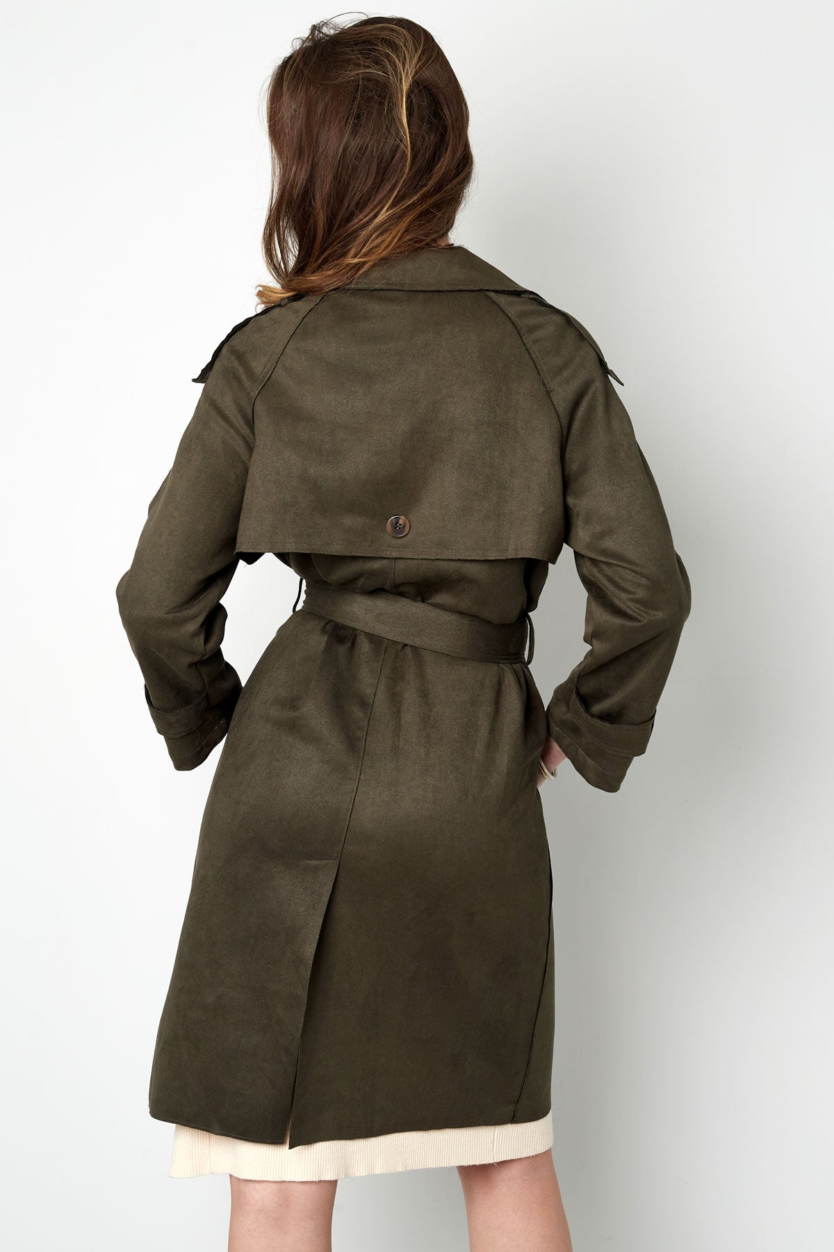 Louise Boutique - Trench en daim