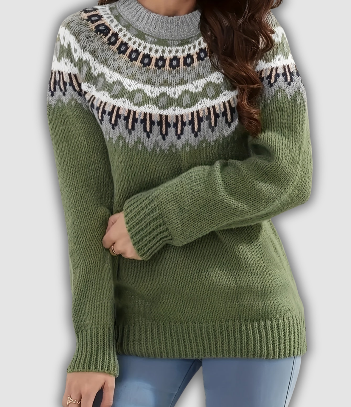 Louise Boutique - Pull en tricot douillet pour un confort élégant en automne-hiver