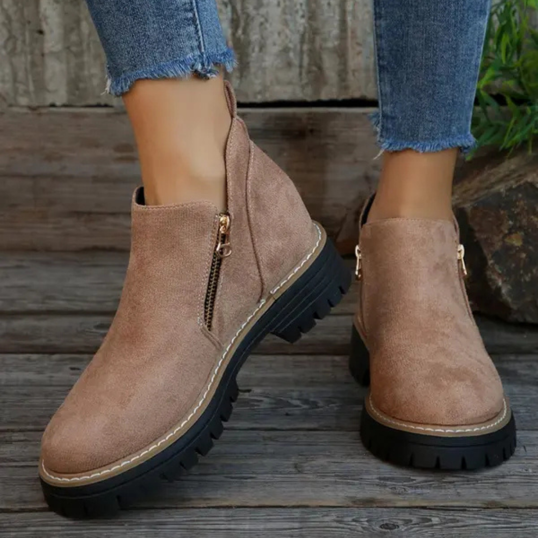 Isolde - Bottines Chic En Suédine