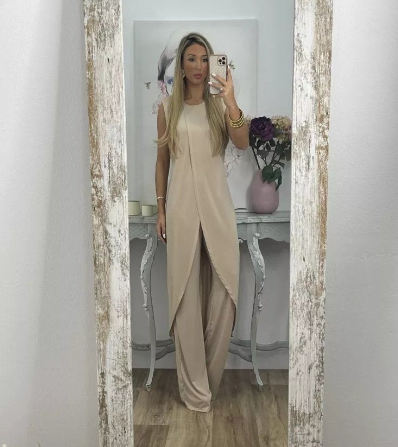 Louise Boutique - Ensemble Chic Sans Manches