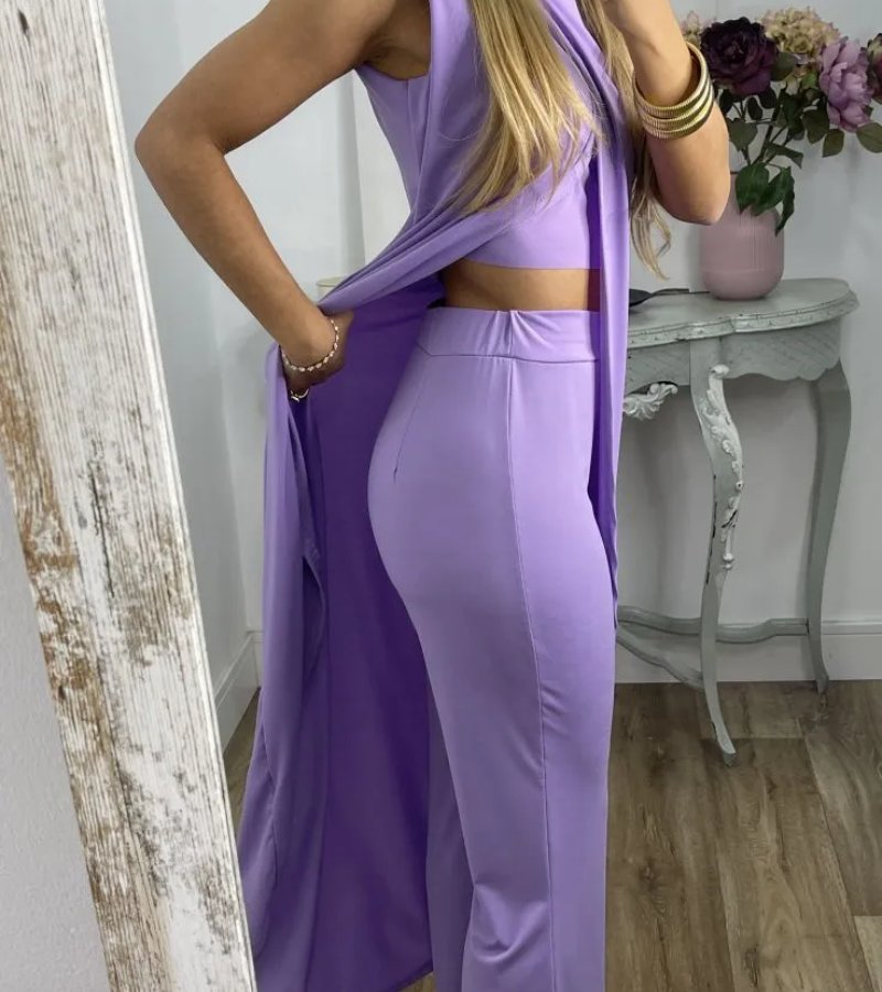 Louise Boutique - Ensemble Chic Sans Manches