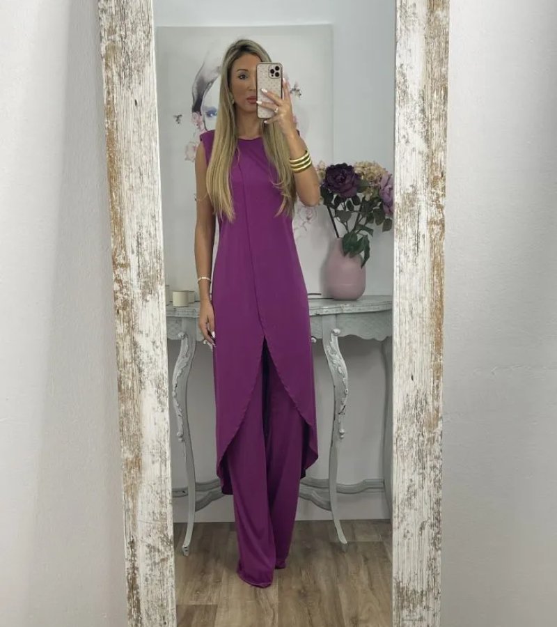 Louise Boutique - Ensemble Chic Sans Manches