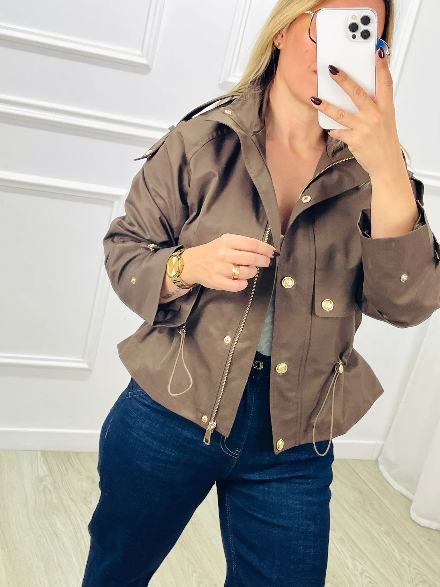 Louise Boutique - Veste trench