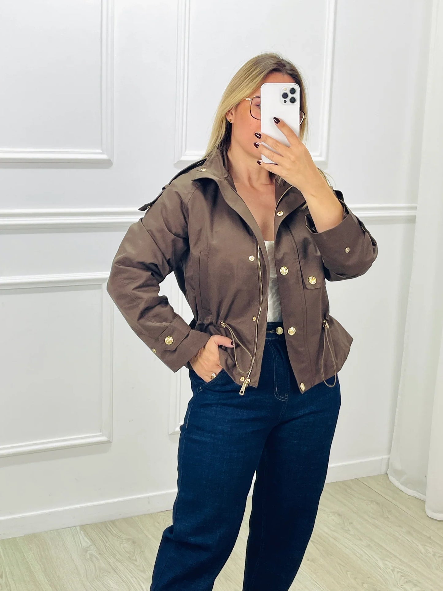 Louise Boutique - Veste trench