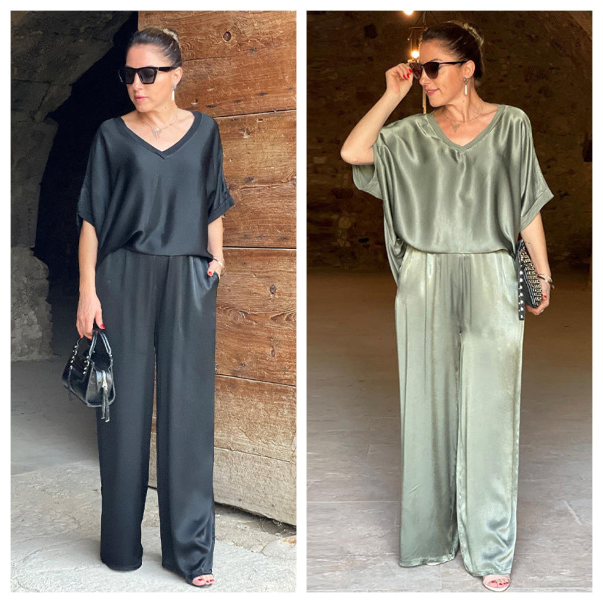 Louise Boutique - Ensemble Satin Brillant