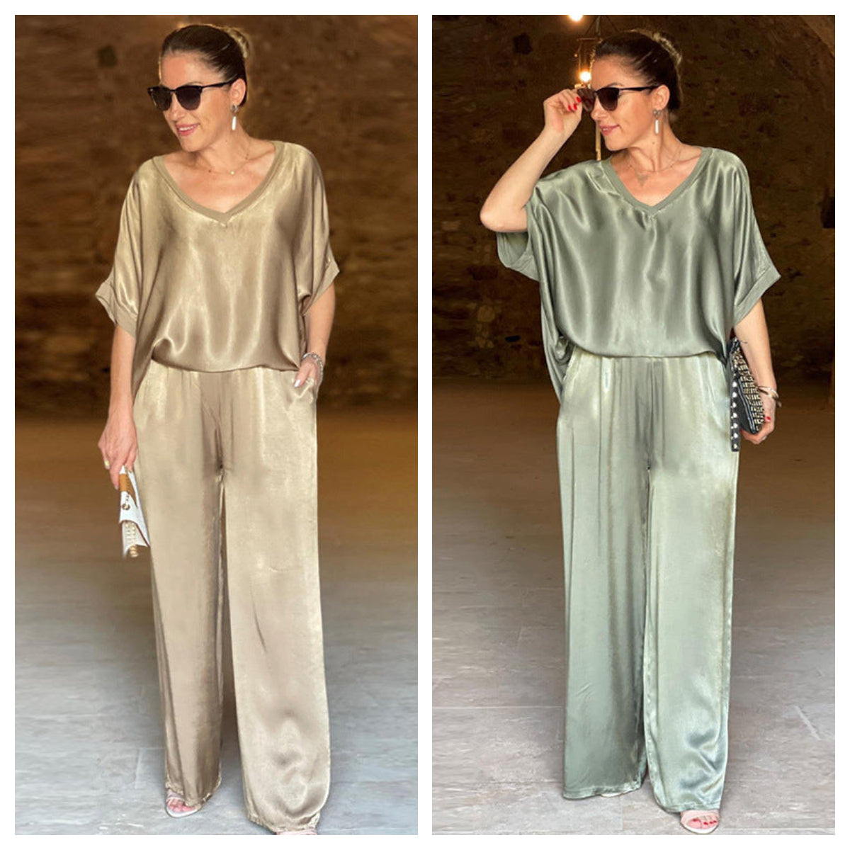 Louise Boutique - Ensemble Satin Brillant