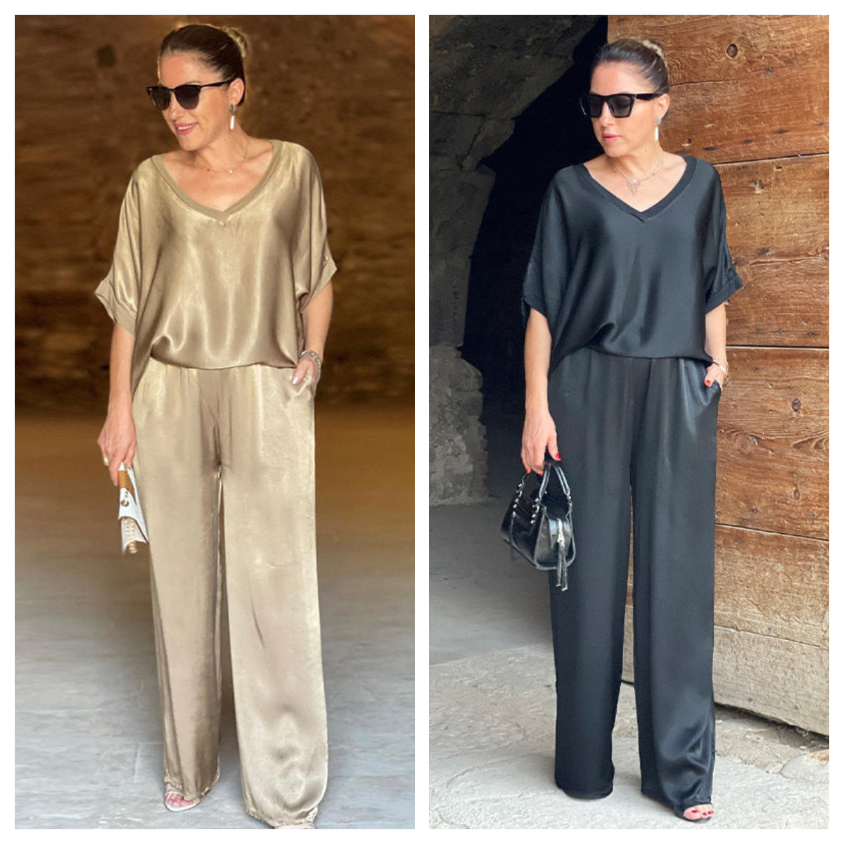 Louise Boutique - Ensemble Satin Brillant