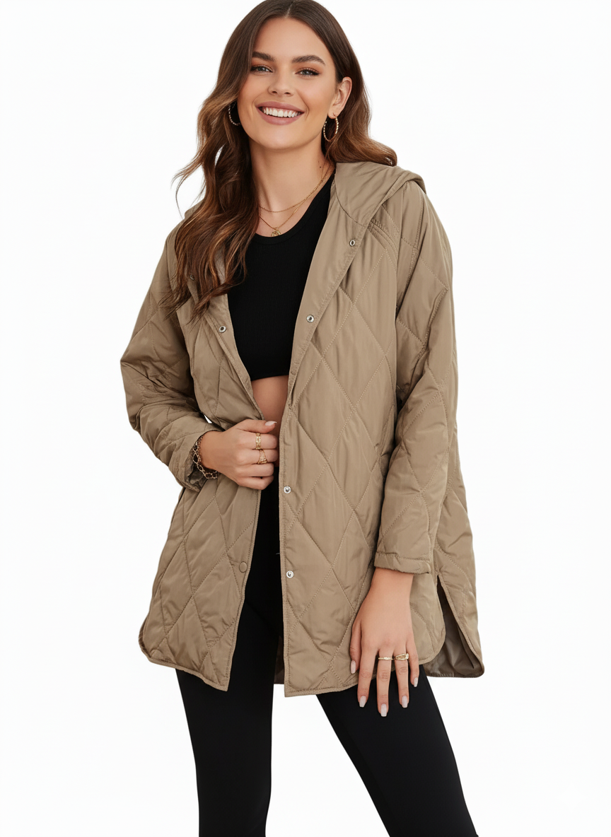 Louise Boutique  - Manteau matelassé Sofia