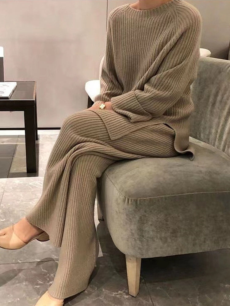 Louise Boutique - Ensemble Tricoté Élégant