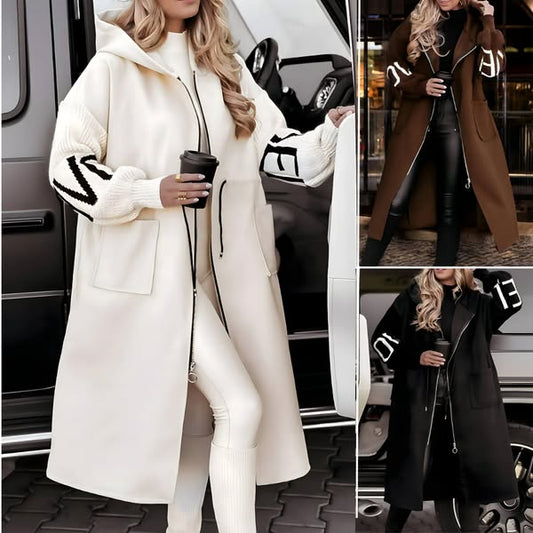 Louise Boutique - Veste oversize à capuche