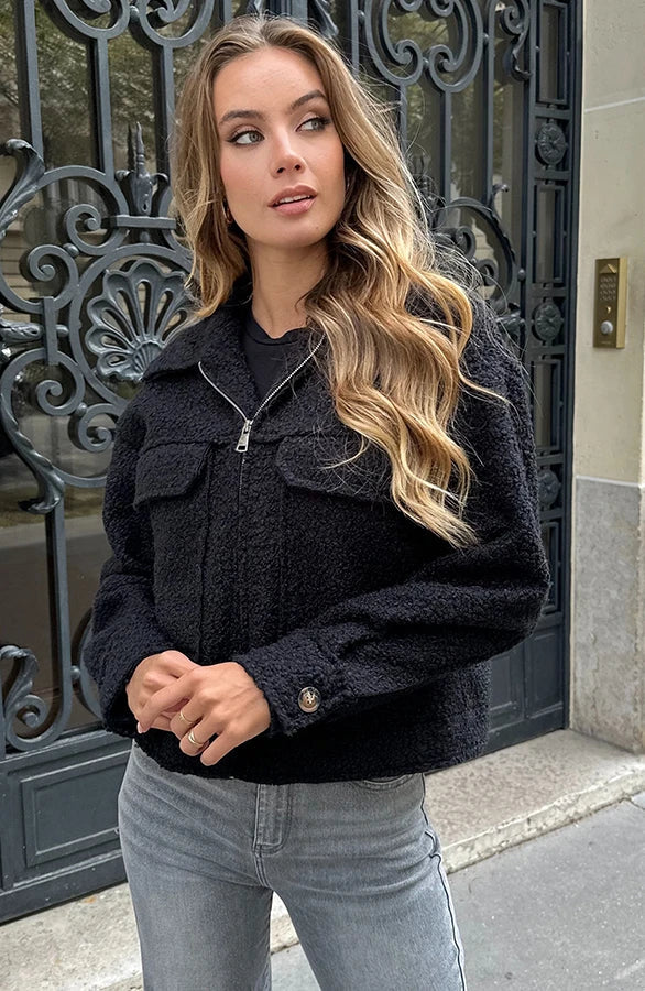 Isla Teddy Bomber - heerlijk zacht!