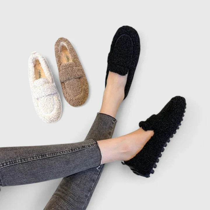 Usha - Mocassins en laine luxueux