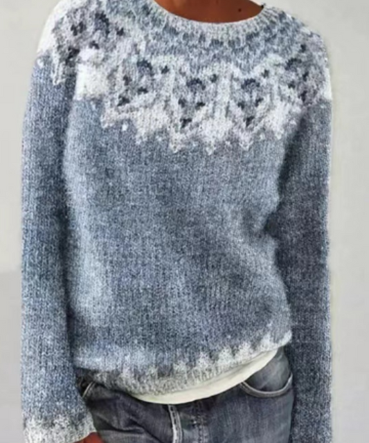 Louise Boutique - Pull d'automne en laine douce, élégant et confortable pour tous